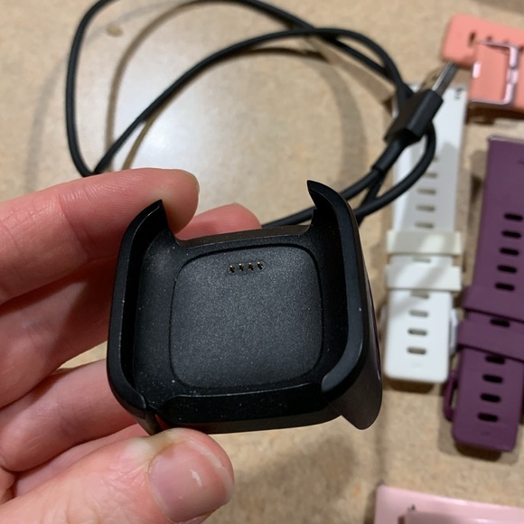 Fitbit Versa 2 charger, bands, and screen covers smartwatch - Picture 7 of 8